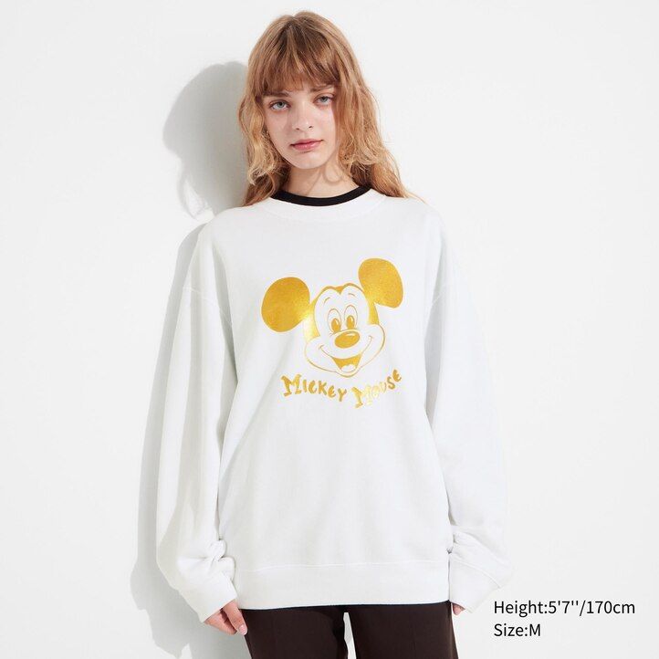 moška pulover s kapuco z motivom mickeyja shines ut v beli barvi