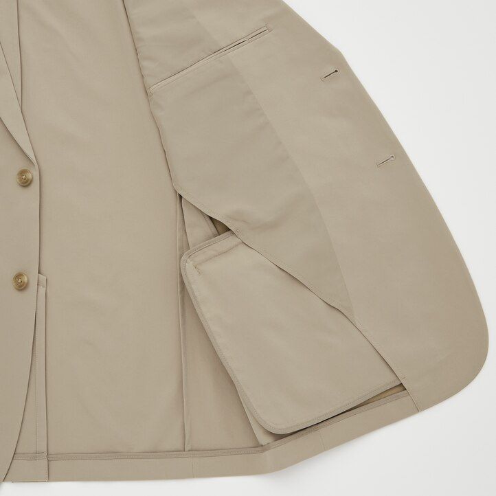 bež moške ultra lahke jakne uniqlo airsense