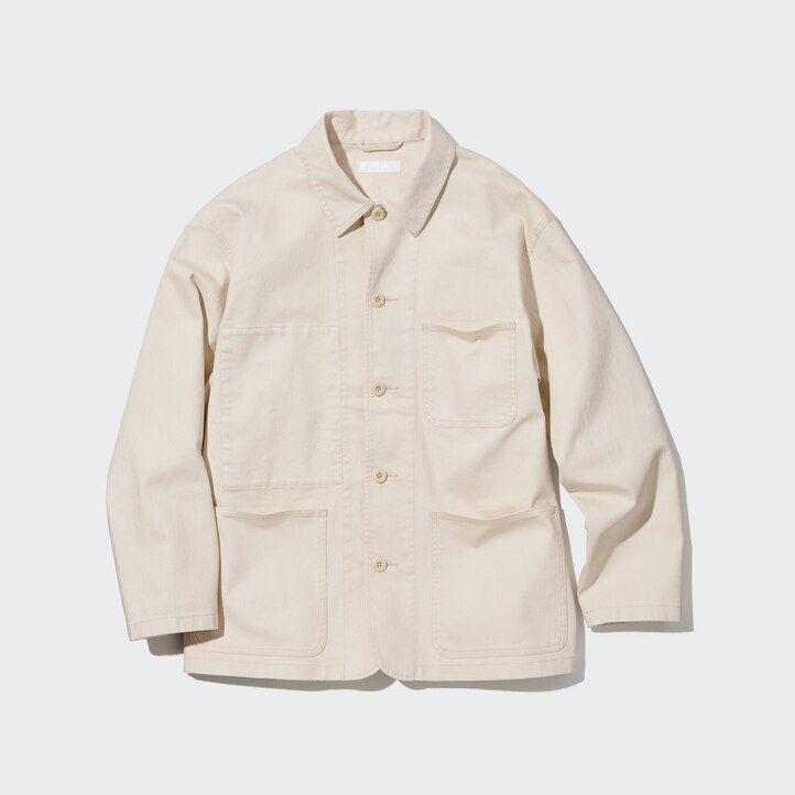 moške bele jeans jakne uniqlo