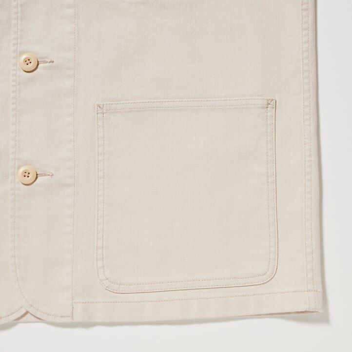 moške bele jeans jakne uniqlo