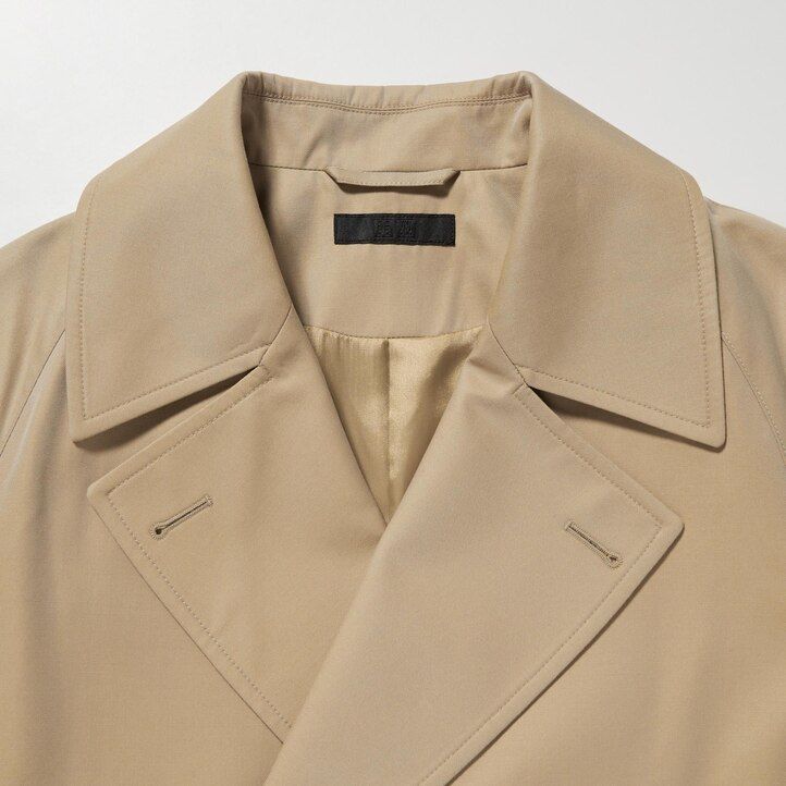 moške modre jakne uniqlo trench
