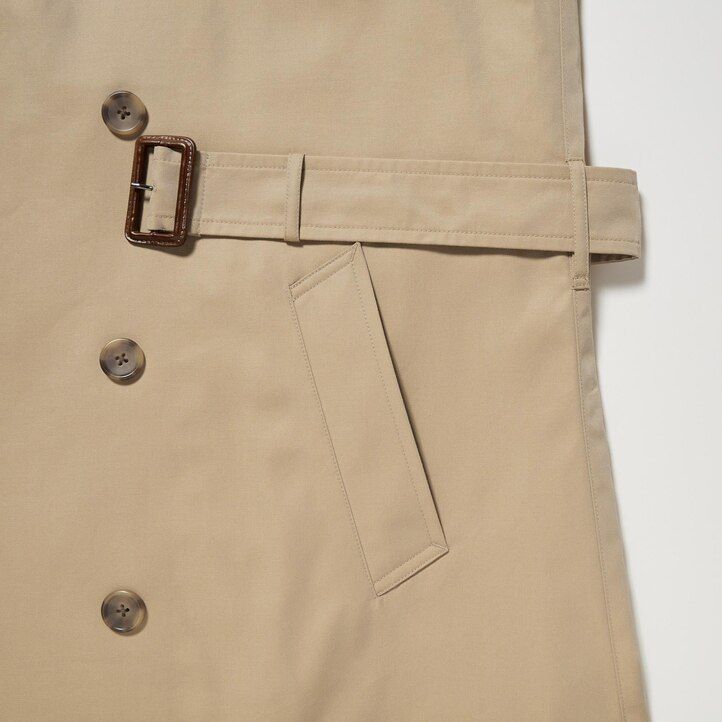moške modre jakne uniqlo trench