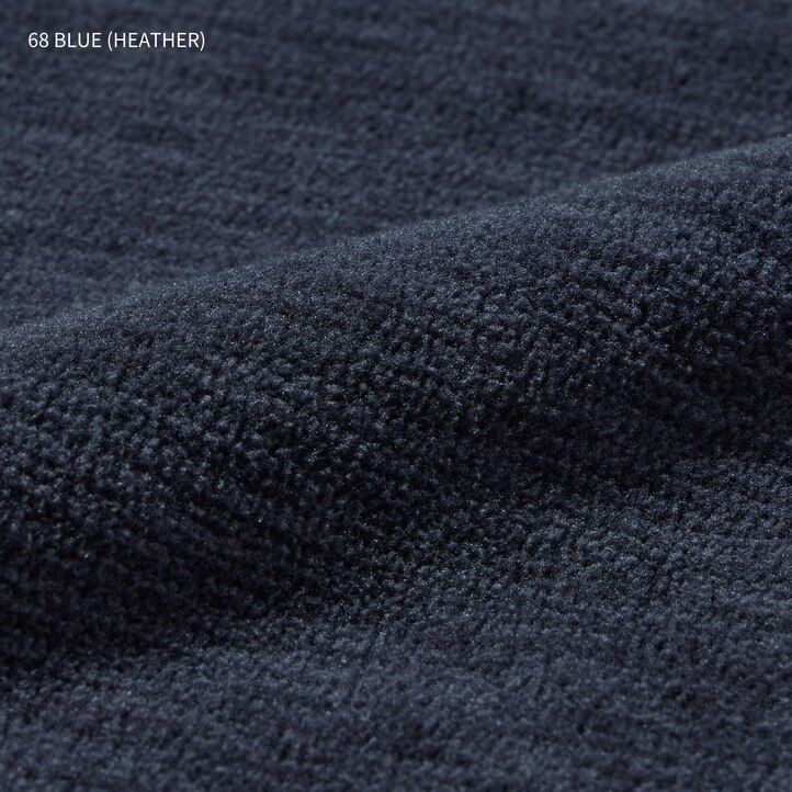 moške bele flis jakne z zadrgo uniqlo heather