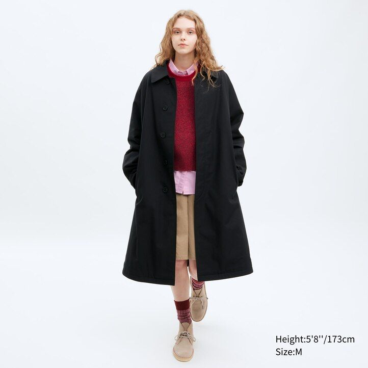 moške uniqlo trench jakne bež barve