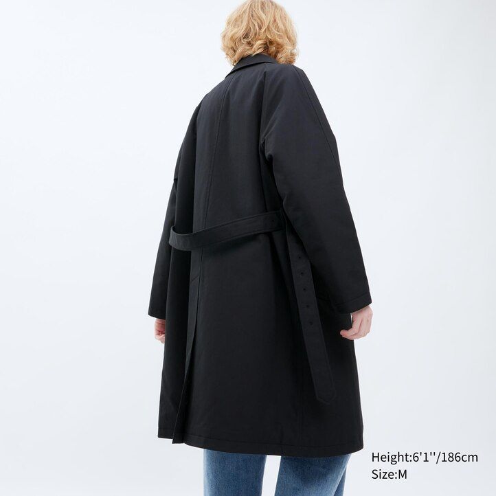 moške uniqlo trench jakne bež barve