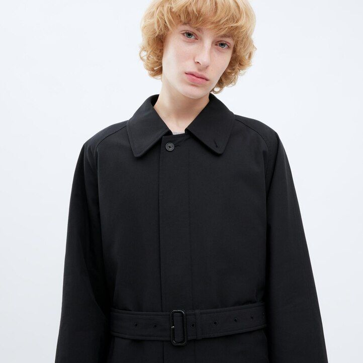 moške uniqlo trench jakne bež barve