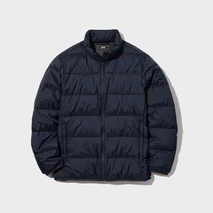 zelene moške jakne uniqlo ultra light down 3d cut