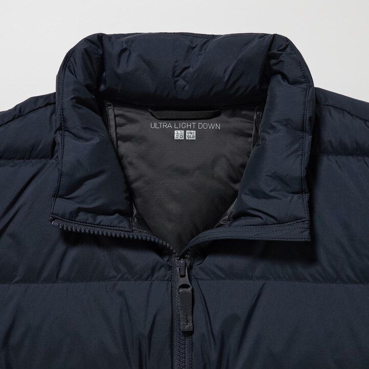 zelene moške jakne uniqlo ultra light down 3d cut