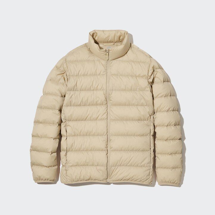 Črne moške jakne uniqlo ultra light down 3d cut