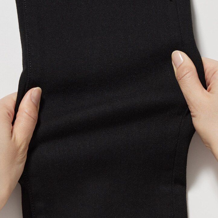 modre moške kavbojke uniqlo ultra stretch skinny fit