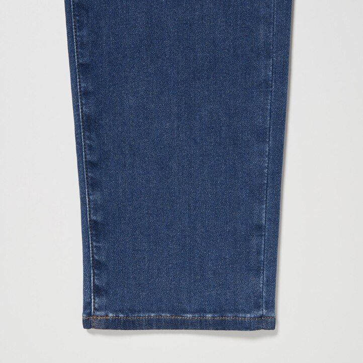 moške kavbojke uniqlo ezy ultra stretch soft črne barve