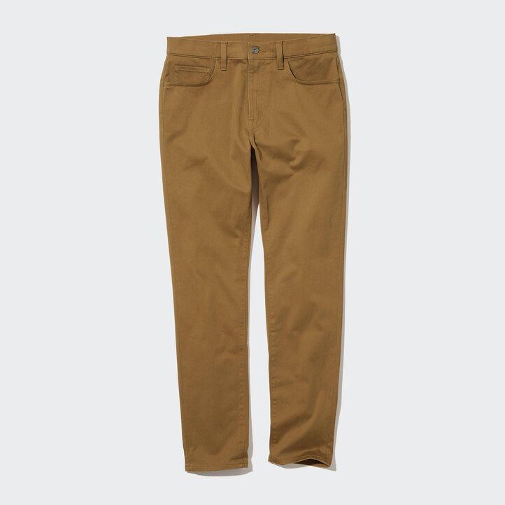 moške sive oprijete kavbojke uniqlo ultra stretch skinny fit
