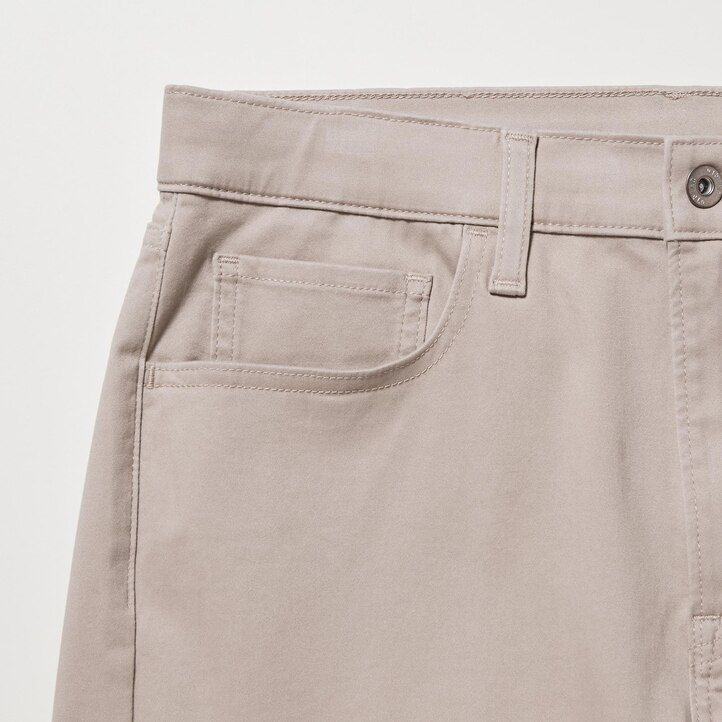 moške kavbojke uniqlo ultra stretch skinny fit olivne barve