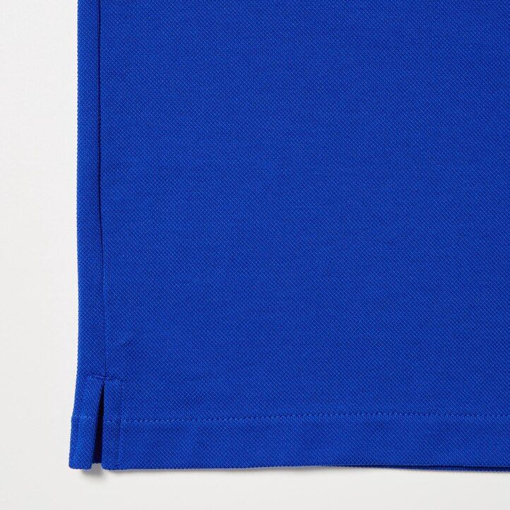 moška polo majica uniqlo dry pique bela