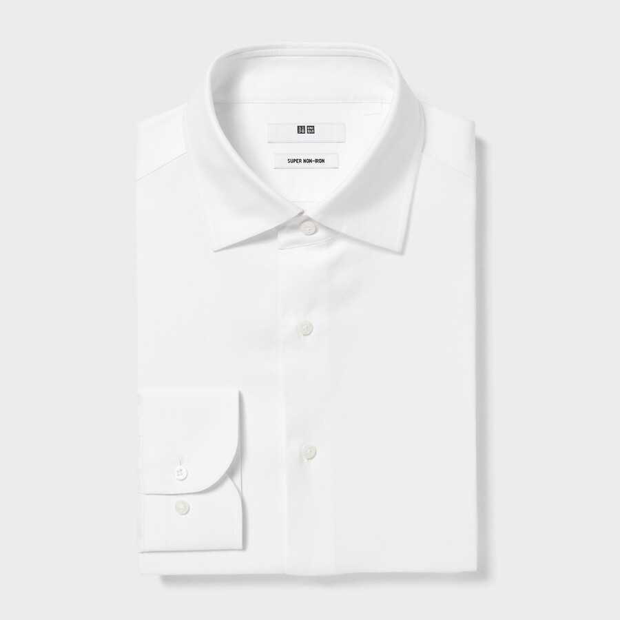 moške srajce uniqlo super non iron regular fit s pol izrezanim ovratnikom