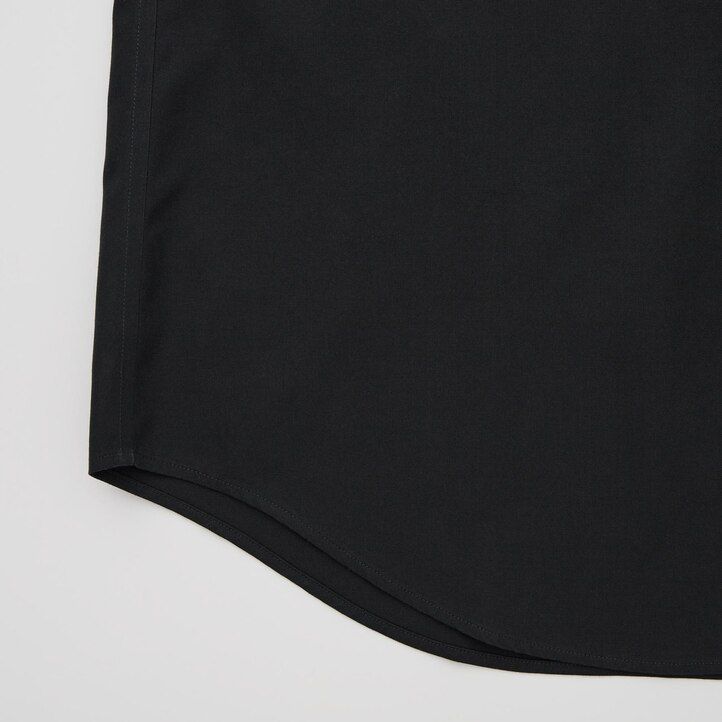 moška majica uniqlo super non iron slim fit z običajnim ovratnikom bela