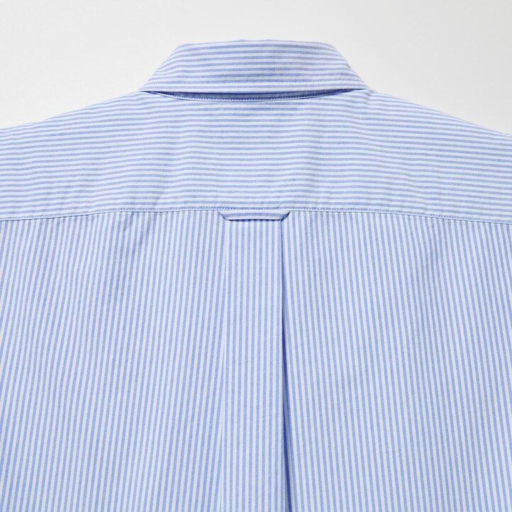 moške črtaste oxfordske srajce uniqlo regular fit