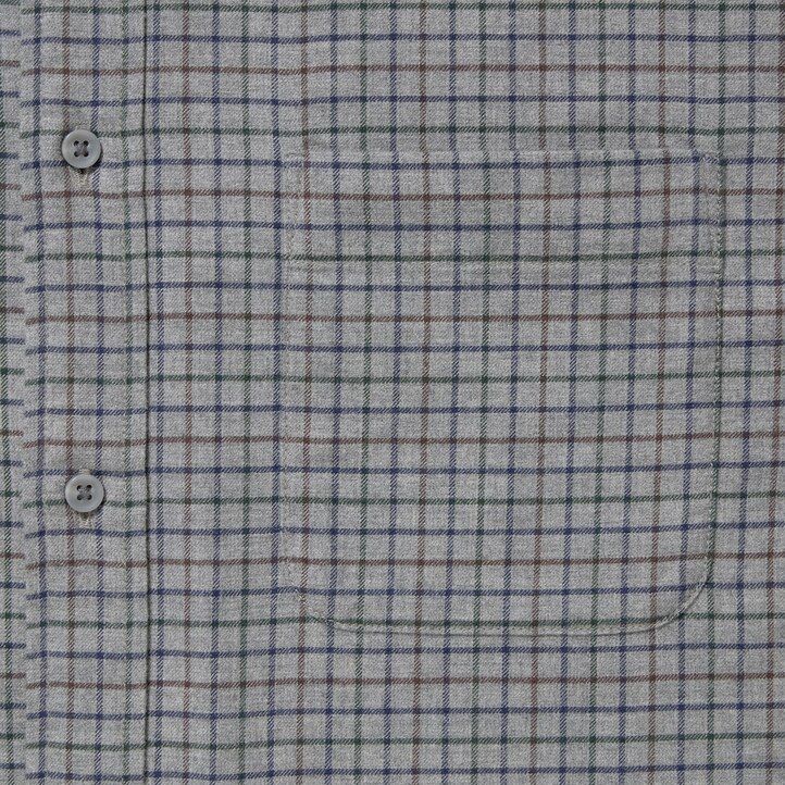 moške srajce uniqlo flanel regular fit z ovratnikom in gumbi bele barve