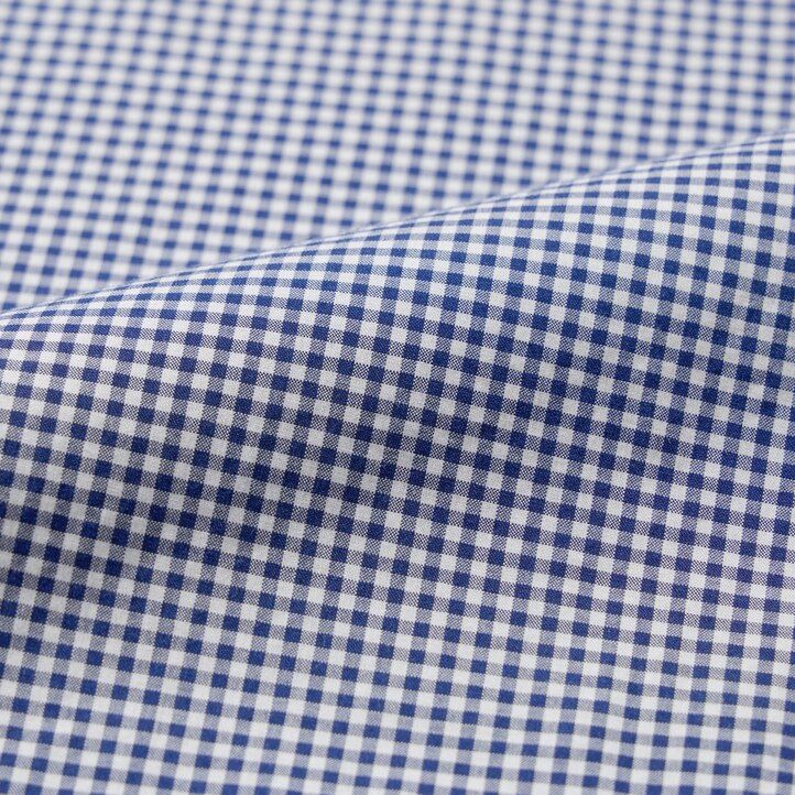 moške srajce uniqlo iz ekstra finega bombaža s širokimi rokavi modre barve