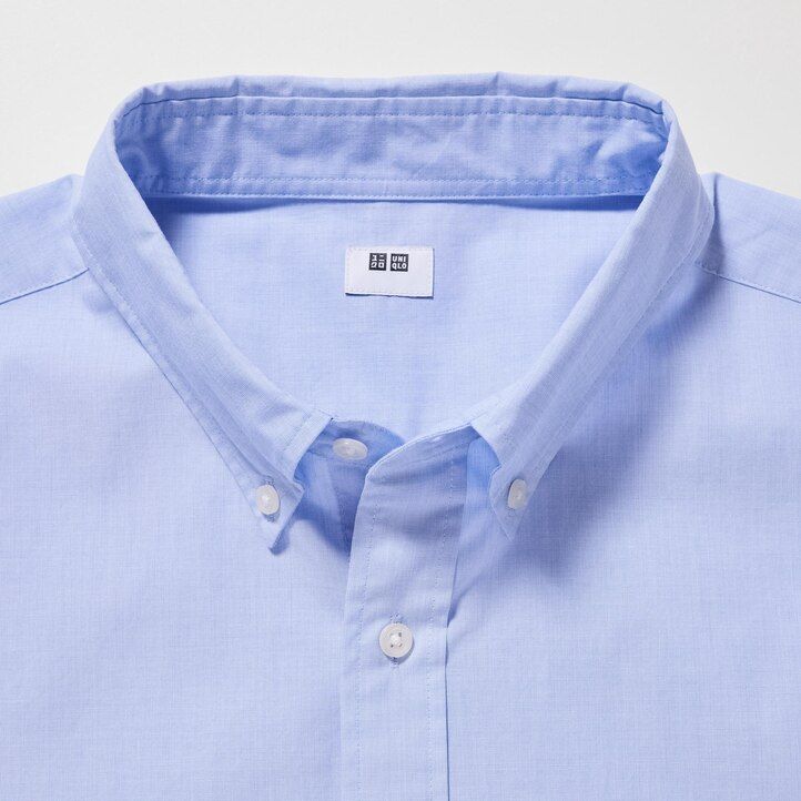 moške srajce uniqlo extra fine cotton broadcloth z belimi rokavi