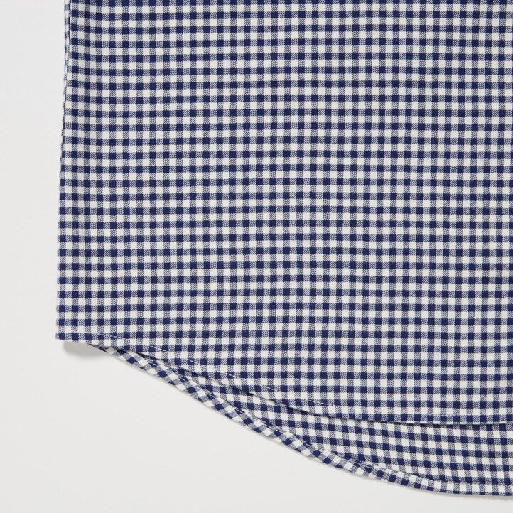 moške rdeče flanelaste srajce uniqlo regular fit z ovratnikom in gumbi