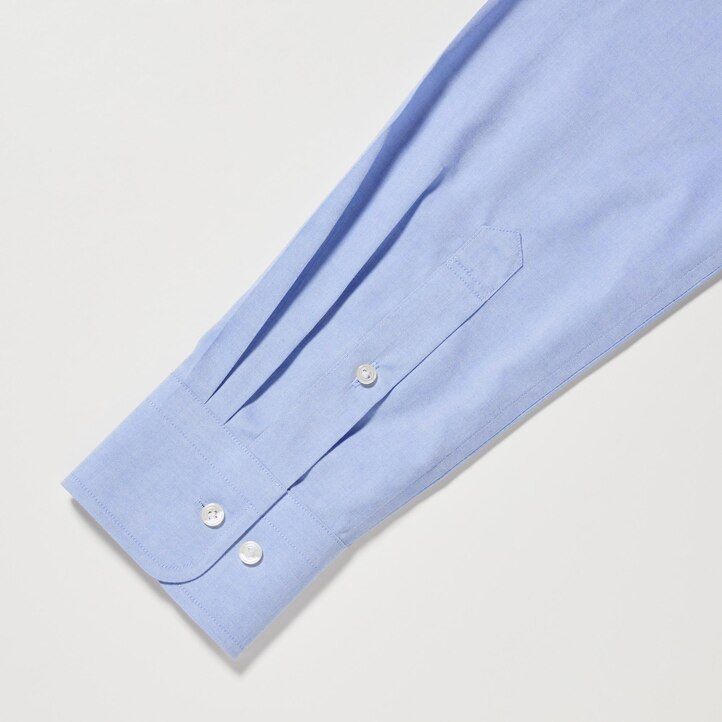 moška bela majica uniqlo super non iron regular fit s kratkimi rokavi z običajnim ovratnikom