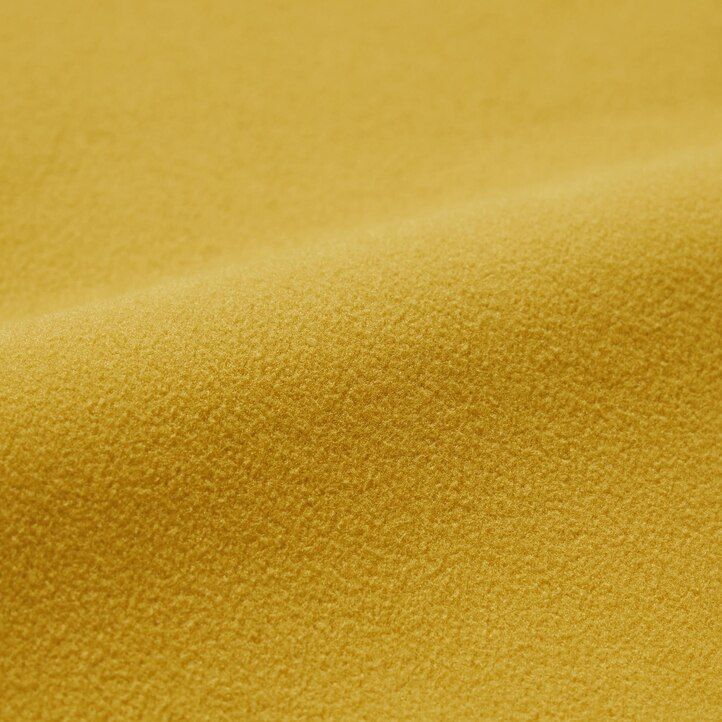 moške majice uniqlo fleece stretch z rokavi in polovično zadrgo črne