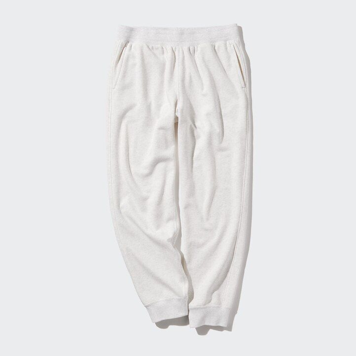 moške hlače uniqlo joggers sive