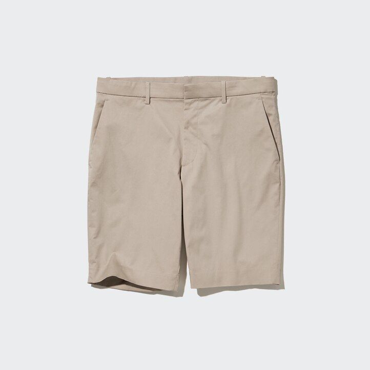 moške hlače uniqlo stretch slim fit sive