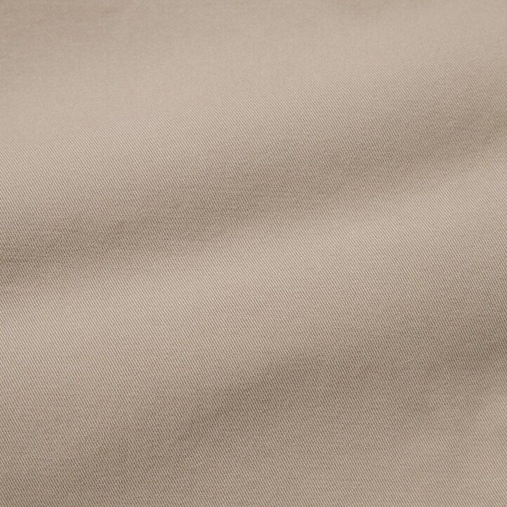moške hlače uniqlo smart cotton do gležnjev v olivno rjavi barvi