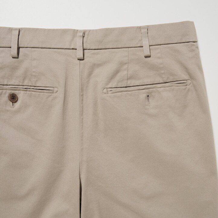 Črne moške hlače uniqlo slim fit chino