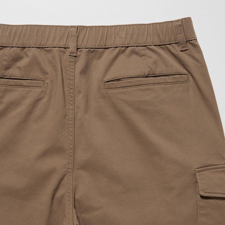 moške hlače uniqlorgo jogger olivne barve
