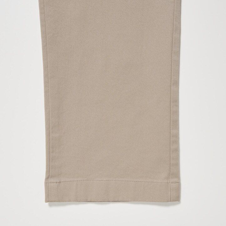 Črne moške chino hlače uniqlo slim fit