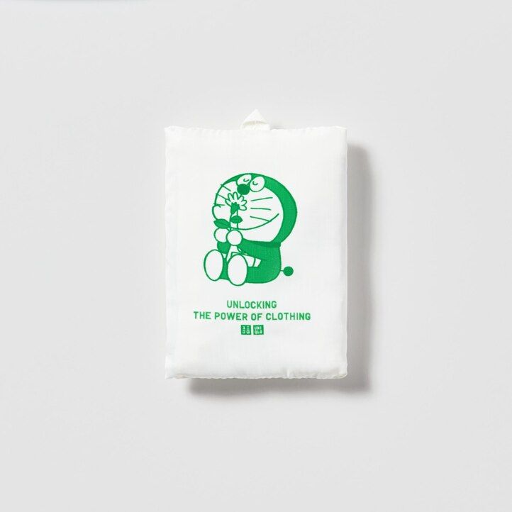 uniqlo doraemon ut reciklirana žepna torba za ženske torbe bele barve