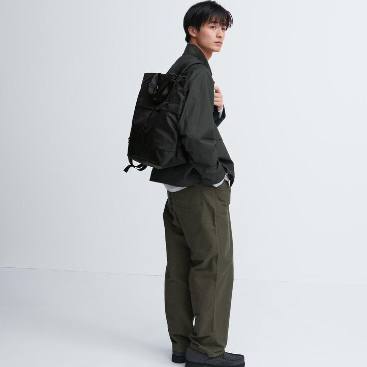 Črne ženske torbe uniqlo two way utility