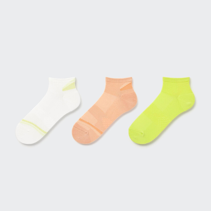bele uniqlo sports nogavice s tremi pari ženskih