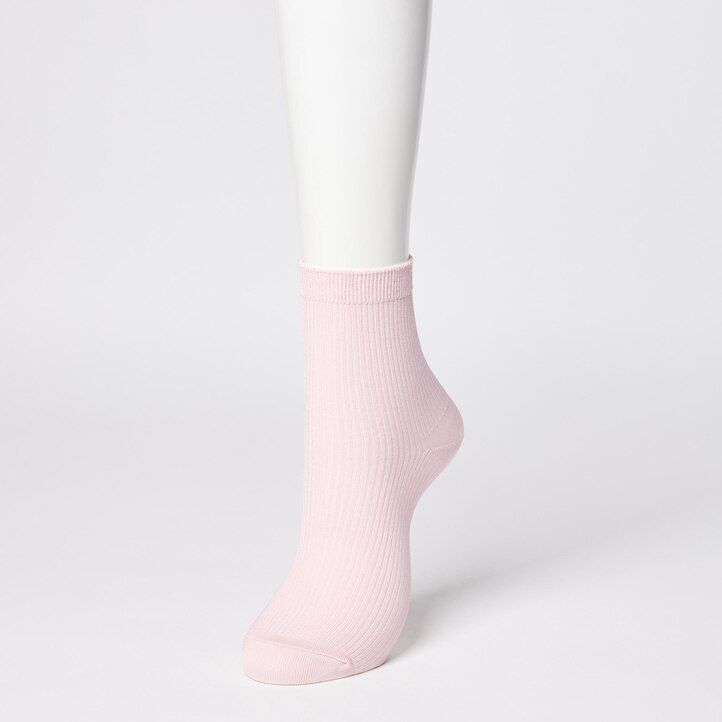 uniqlo rebraste nogavice s tremi pari modre barve