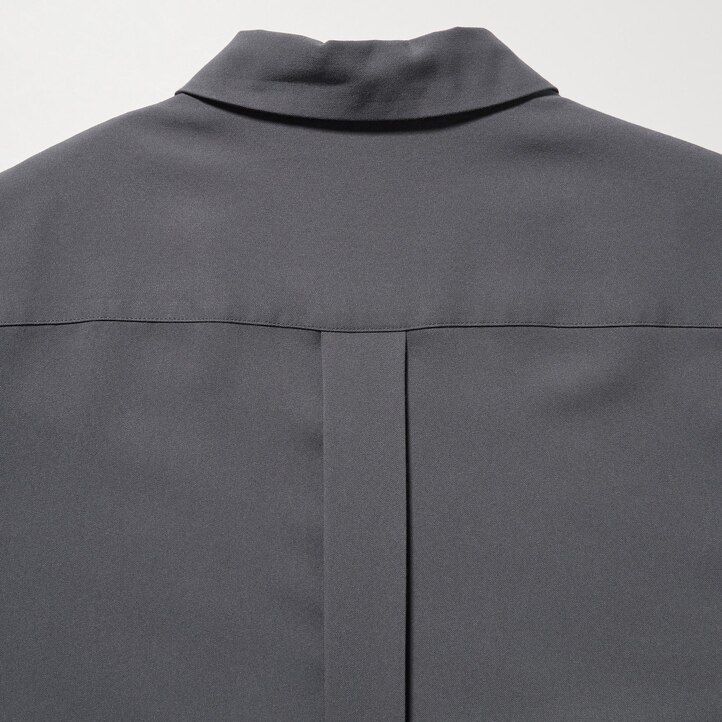 Črna ženska bluza z rokavi uniqlo iz rajona