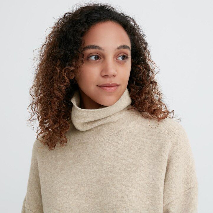 Ženska obleka z rokavi uniqlo souffle yarn zelene barve