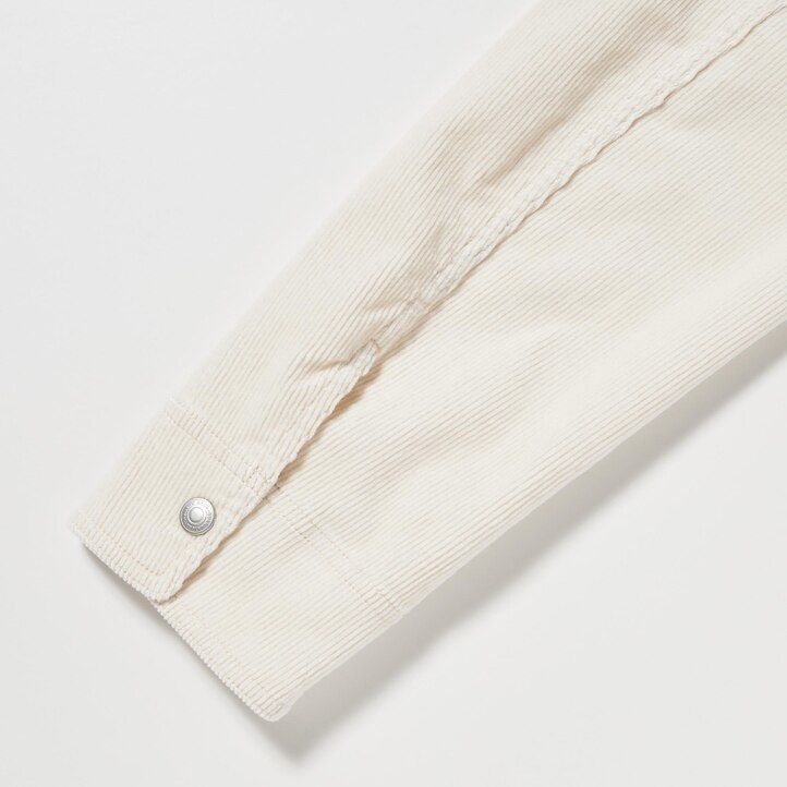 Črne ženske jakne uniqlo corduroy coverall