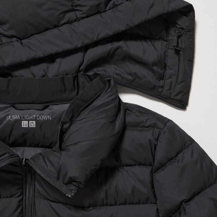 Ženske ultra lahke puhove jakne uniqlo črne