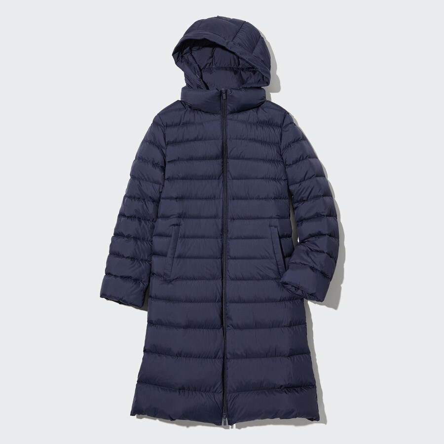 navy - ultra lahke puhove ženske jakne uniqlo