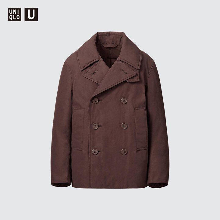 Črne ženske kratke podložene jakne uniqlo