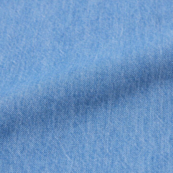 modre uniqlo denim široke ravne kavbojke legrgo ženske