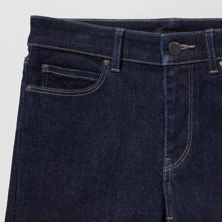 Ženske uniqlo ultra stretch skinny fit kavbojke bele barve