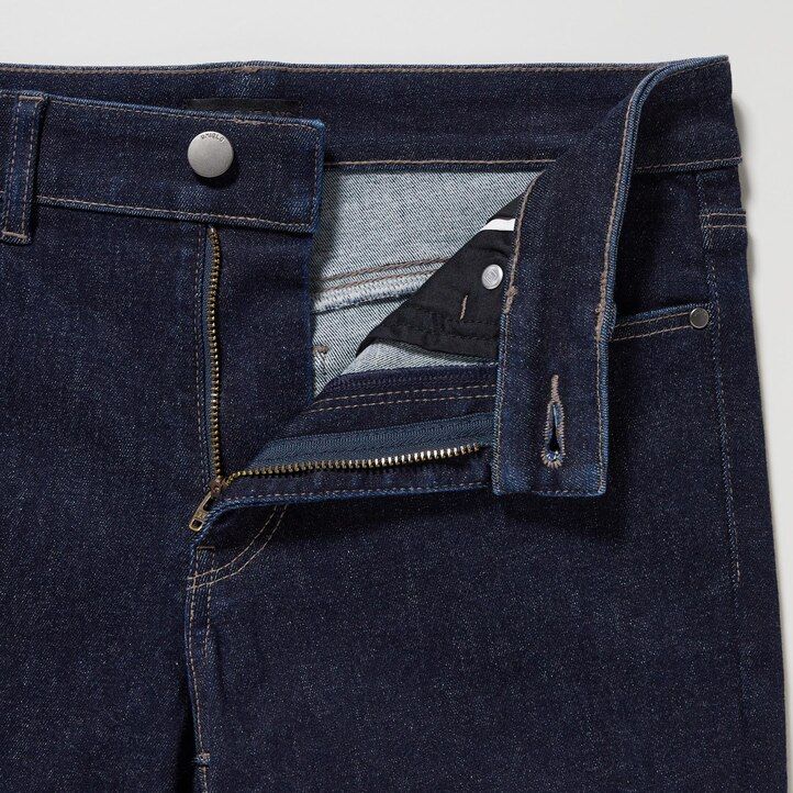 Ženske uniqlo ultra stretch skinny fit kavbojke bele barve