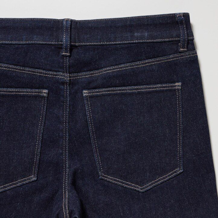 Ženske uniqlo ultra stretch skinny fit kavbojke bele barve