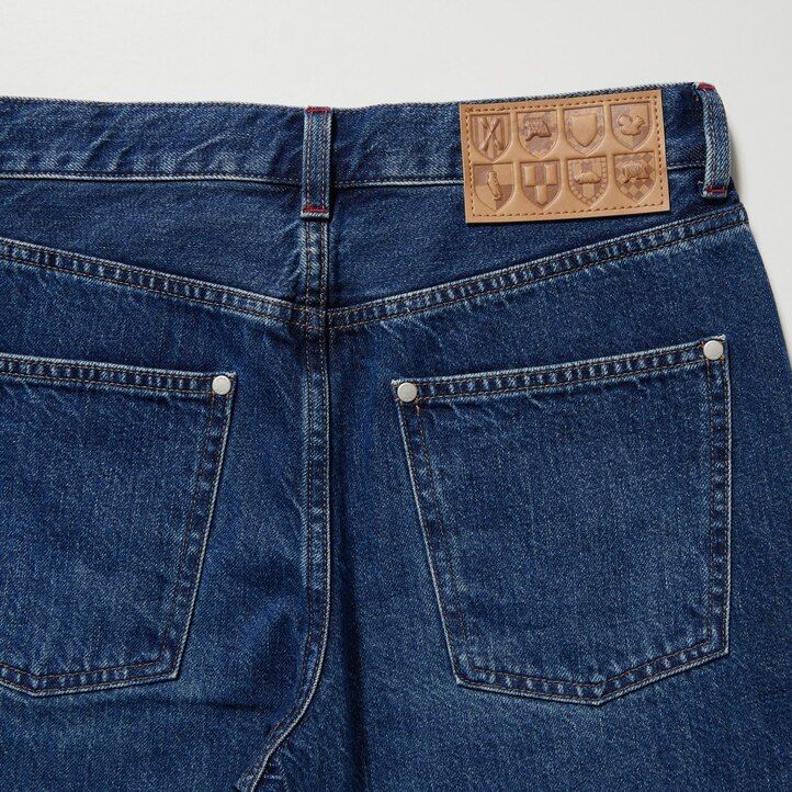 temno sive ženske kavbojke uniqlo slim fit ravne hlače