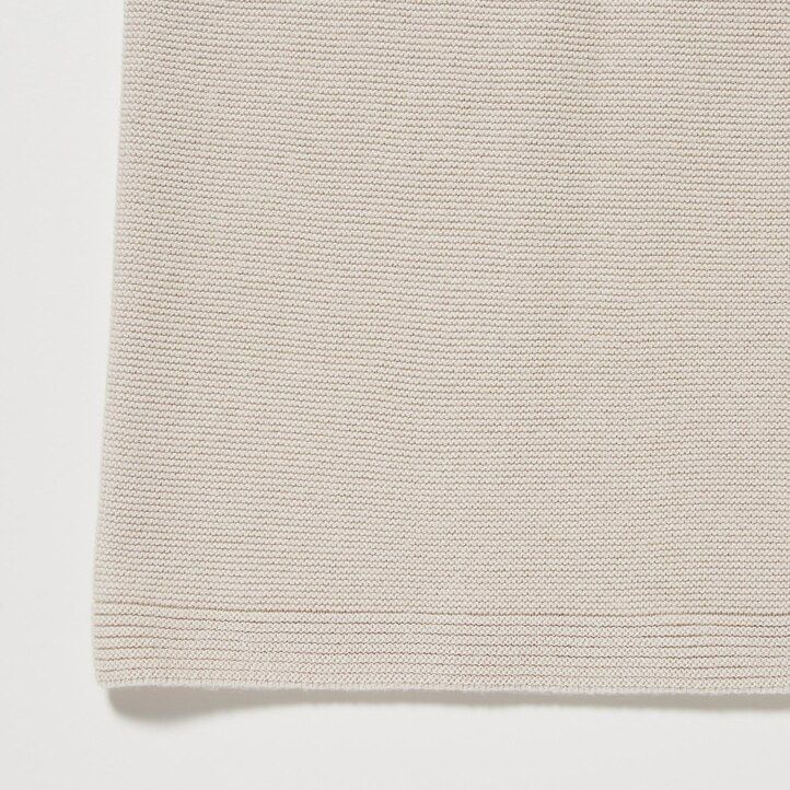 Črni puloverji z okroglim izrezom uniqlo 3d knit brezšivni bombaž