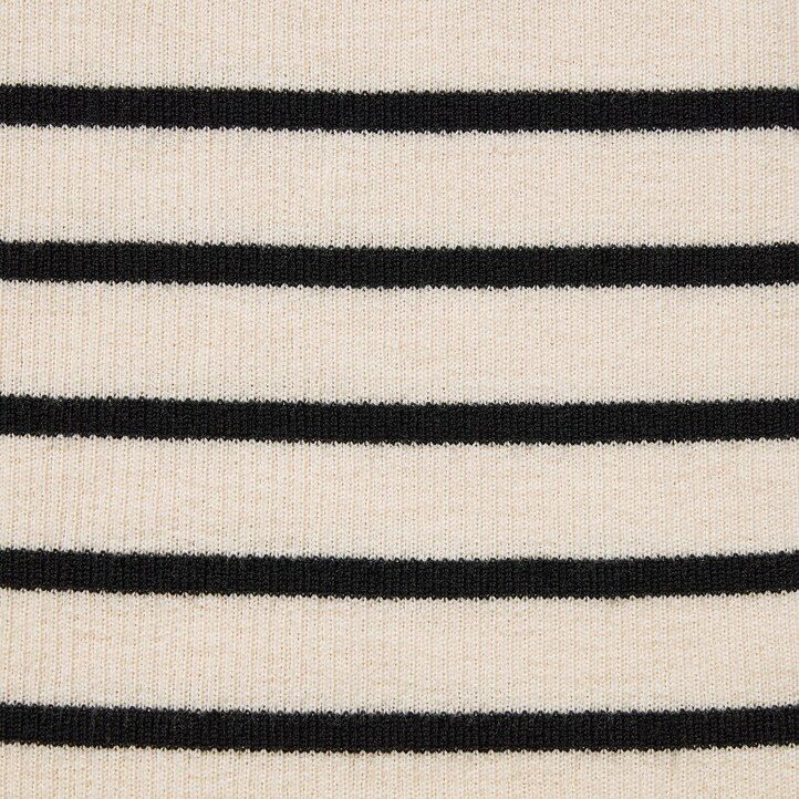 beli ženski puloverji uniqlo 100pc extra fine merino z rebrastim vzorcem